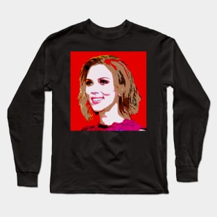 scarlett johansson Long Sleeve T-Shirt